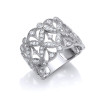 Cavendish French Silver CZ Ring 7291