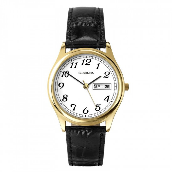 Mens Sekonda Day Date Watch 3925