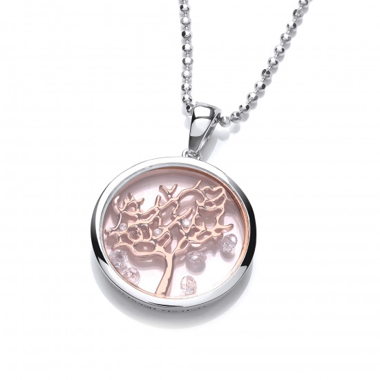 Cavendish French Silver Celestial Tree of Life Design Pendant Chain 6428