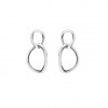 Sea Gems Silver Linked Dropper Earrings P1195