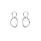 Sea Gems Silver Linked Dropper Earrings P1195