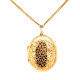 Pre Owned 9ct Oval Locket and Chain ZL690