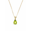 9ct Peridot Pendant and Chain AT3199