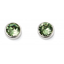 Birthstone Silver Studs August E5564