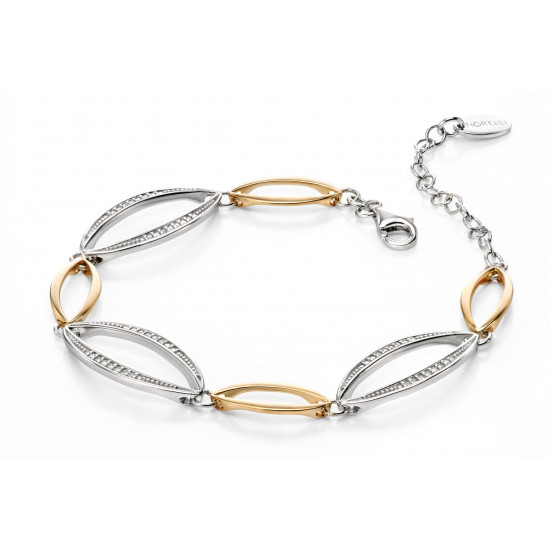 Fiorelli Silver Two Tone Bracelet B4389C