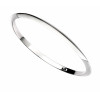 Silver Plain Apex Bangle B4816