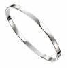 Silver plain Bangle B5067