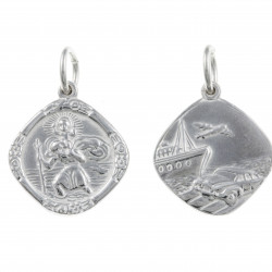 Silver Square St Christopher BU1276