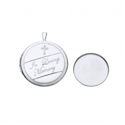 SIlver Cramation Locket BU9068