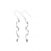 Silver Swirl Drop Earrings E3430