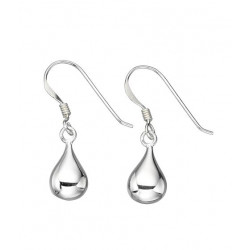 Silver Teardrop Earrings E4200