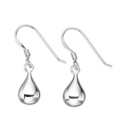 Silver Teardrop Earrings E4200