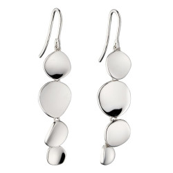  Fiorelli Organic Silver Earrings F64