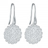 Silver Filigree Hook Earrings E5921