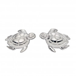 Silver Turtle Stud Earrings E5928