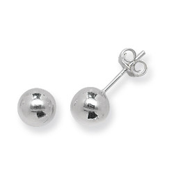 Silver 7mm Ball Studs G5514