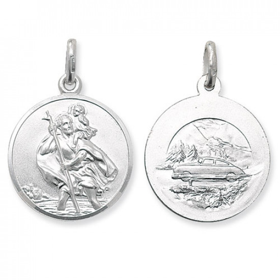 Silver St Christopher G6280