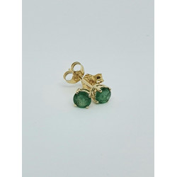 9ct Emerald Stud Earrings GE1107EM