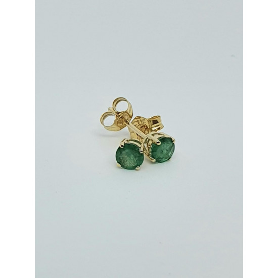 9ct Emerald Stud Earrings GE1107EM