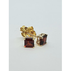 9ct Garnet Stud Earrings GE1110GA