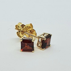 9ct Garnet Stud Earrings GE1110GA