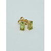 9ct Peridot Baguette Studs GE1114PD