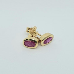 9ct Ruby Studs GE1117RB 