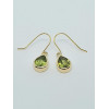 9ct Peridot Pear Drop Earrings GE1159PD