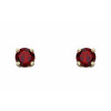 Birthstone 9ct Gold January Stud Earrings GE2326