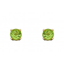 Birthstone 9ct Gold August Stud Earrings GE2333