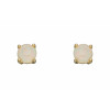 Birthstone 9ct Gold October Stud Earrings GE2335