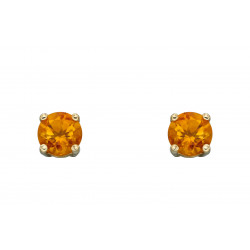 Birthstone 9ct Gold November Stud Earrings GE2336