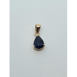 9ct Sapphire Pendant GP1137SA