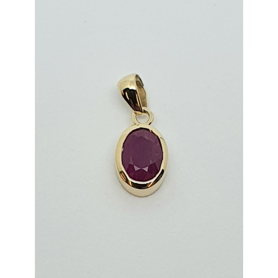 9ct Ruby Pendant GP1147RB 