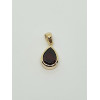 9ct Gold Garnet Pendant GP1148GA