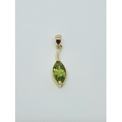 9ct Peridot Pendant GP1186PD