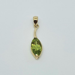 9ct Peridot Pendant GP1186PD