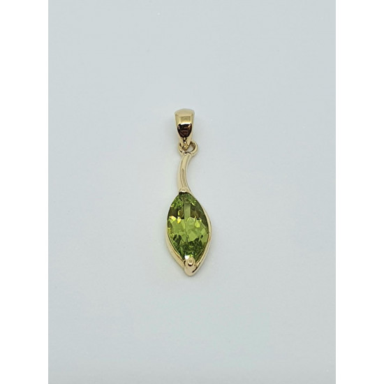 9ct Peridot Pendant GP1186PD