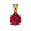 Birthstone 9ct Gold July Pendant  GP2194