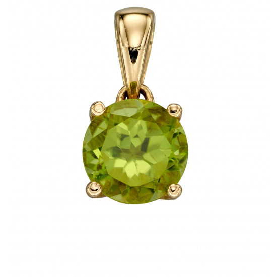 Birthstone 9ct Gold August Pendant GP2195