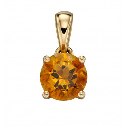 Birthstone 9ct Gold November Pendant GP2198