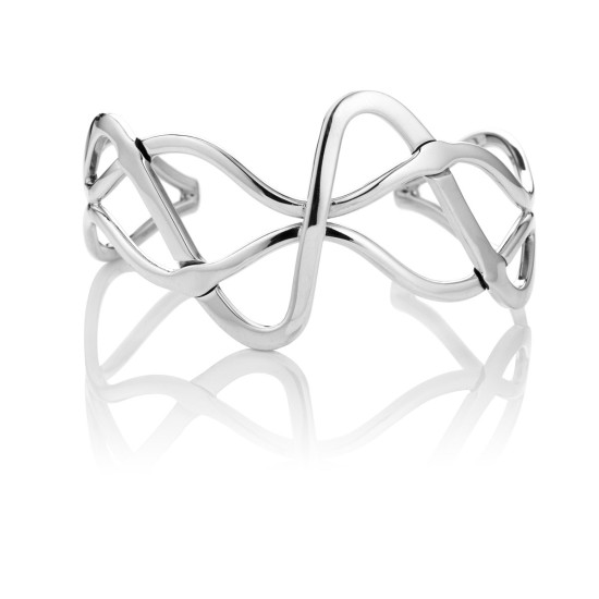 Cavendish French Silver spaghetti Bangle 2310