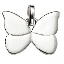 Silver Butterfly Pendant P4491