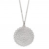 Silver Colombian Inspired Filigree Pendant P4925