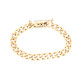 Pre Owned 9ct Curb Bracelet ZL290