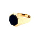 Pre Owned 9ct Onyx Signet Ring ZL392