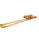 Pre Owned 9ct Rose Curb Chain ZL481