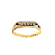 Pre Owned 14ct Two Tone Diamond Eternity Ring ZL913 