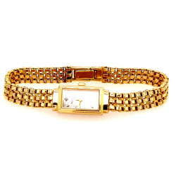 Pre Owned 9ct Gold Ladies Accurist Watch ZL915 