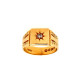 Pre Owned 18ct Diamond Set Signet Ring ZL936